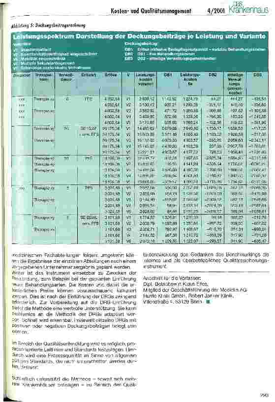 Vorschauseite 4: Prozessorientiertes Kostenund Qualitätsmanagement