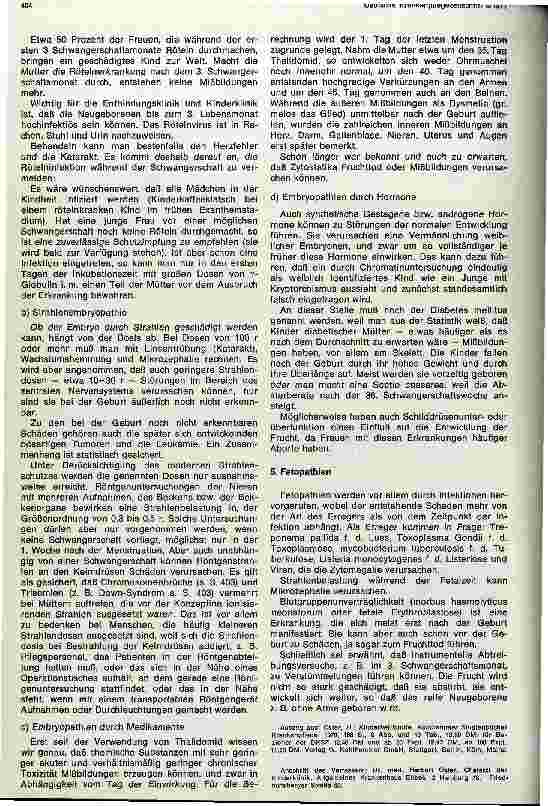 Vorschauseite 4: Vorgeburtliche Schäden