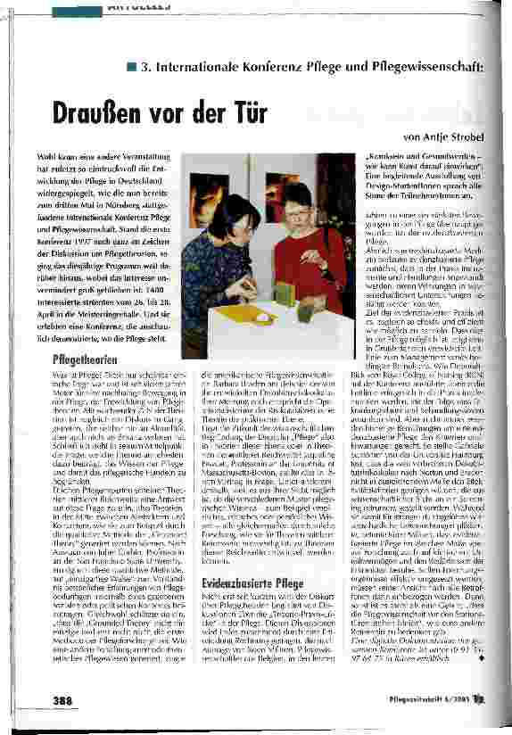 Vorschauseite 1: Draußen wor der Tür