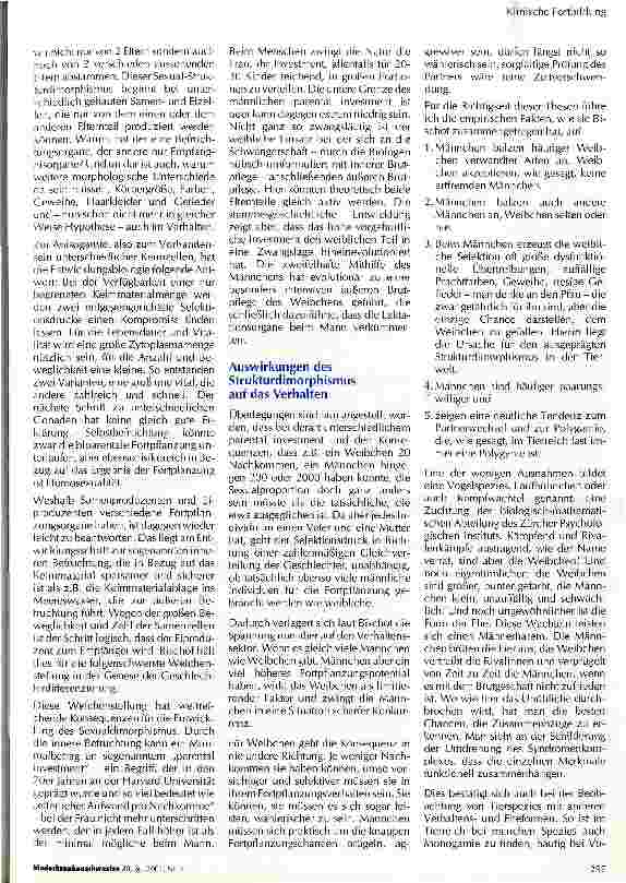 Vorschauseite 4: Weibliches Verhalten - Biologie oder Tradition?