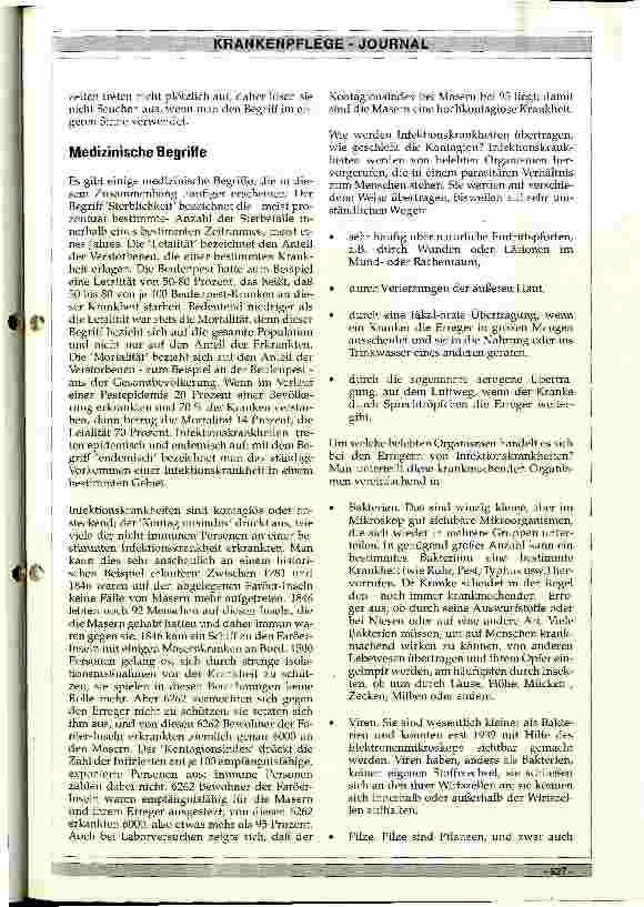 Vorschauseite 2: Seuchen und Infektionskrankheiten Die enge Beziehung zwischen Mensch und Umwelt