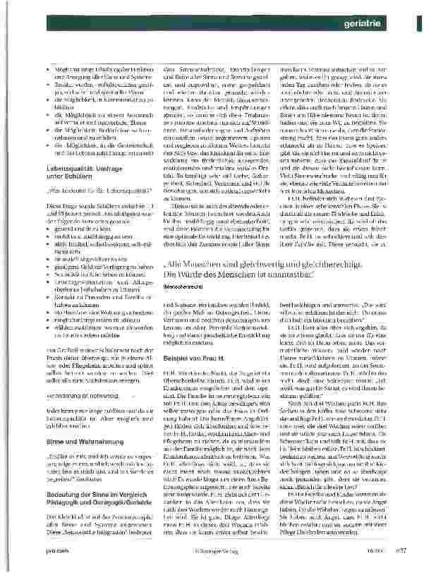 Vorschauseite 4: Die Kunst des Verstehens und Begleitens