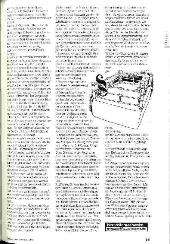 Vorschauseite 2: Weitere Belastungen in Sicht? Das Arbeitszeiturteil des Europäischen Gerichtshofes vom 3. Oktober 2000