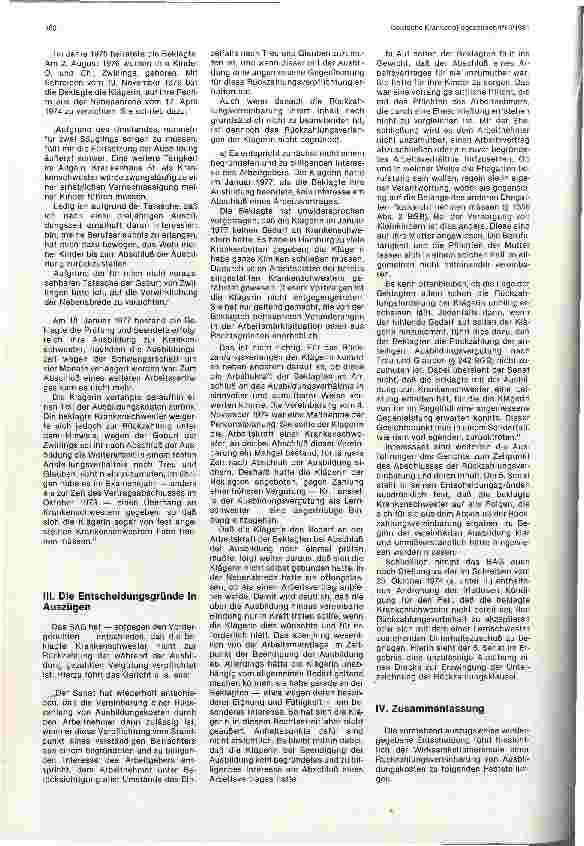 Vorschauseite 2: Die Rückzahlung von Ausbildungsbeihilfen des Arbeitgebers