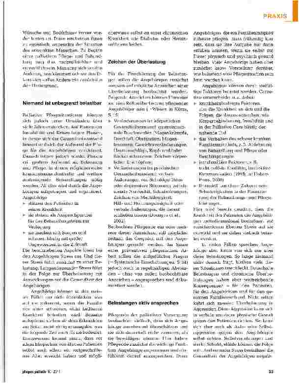 Vorschauseite 2: Wer sieht die Not der Angehörigen?