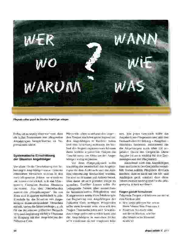 Vorschauseite 3: Wer sieht die Not der Angehörigen?