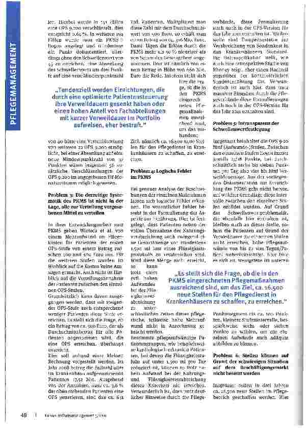 Vorschauseite 2: Fluch oder Segen für die Pflege?