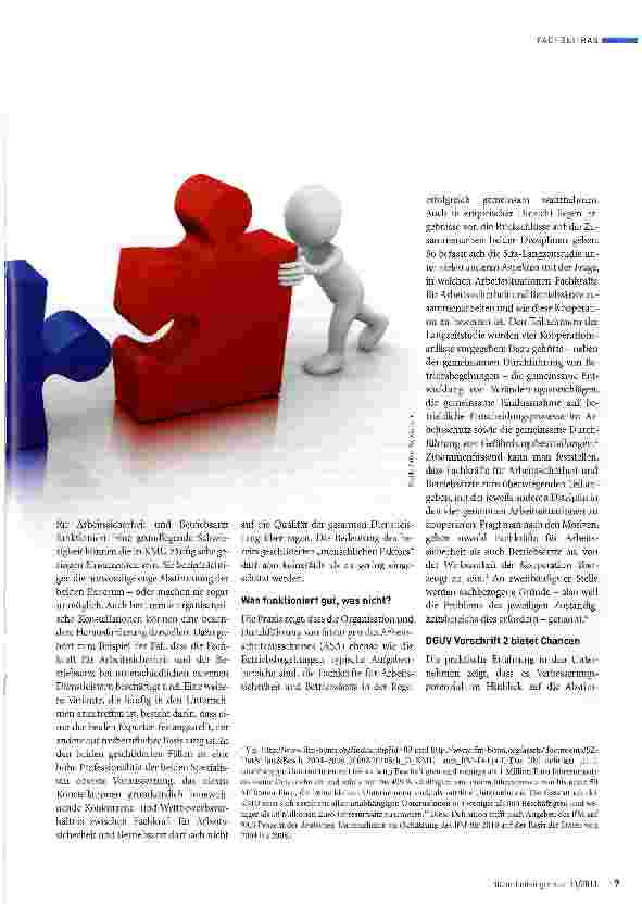 Vorschauseite 2: Gute Betreuung durch enge Zusammenarbeit