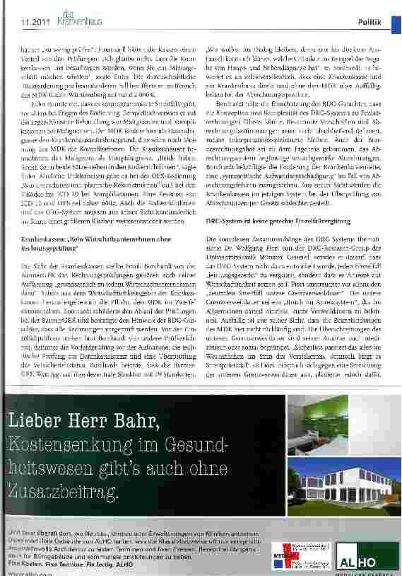 Vorschauseite 3: DKG-Informationsveranstaltung „Krankenhausabrechnungen im Fokus