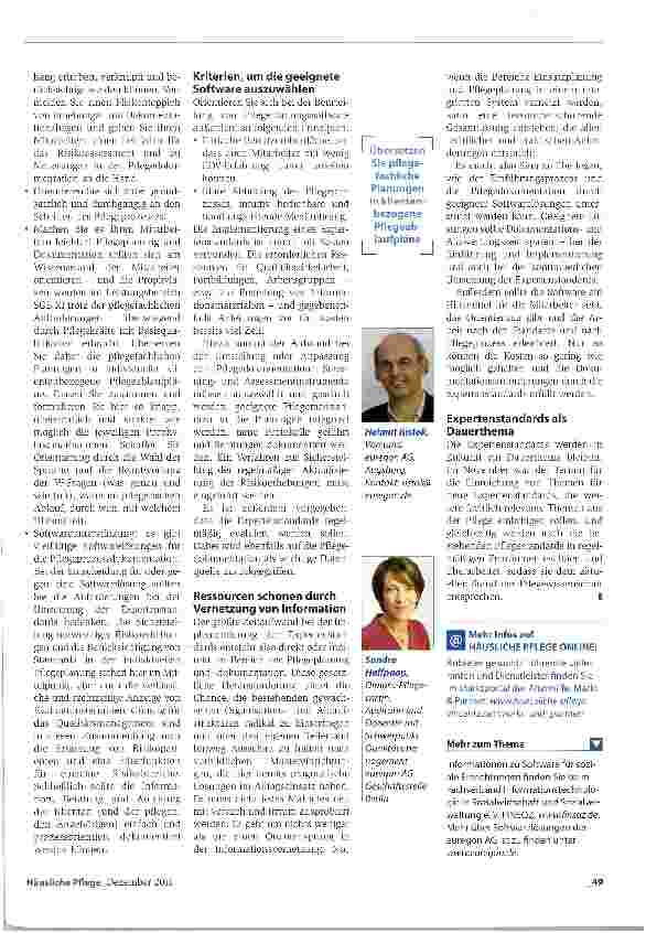 Vorschauseite 3: Nationale Expertenstandards mit Sicherheit umsetzen