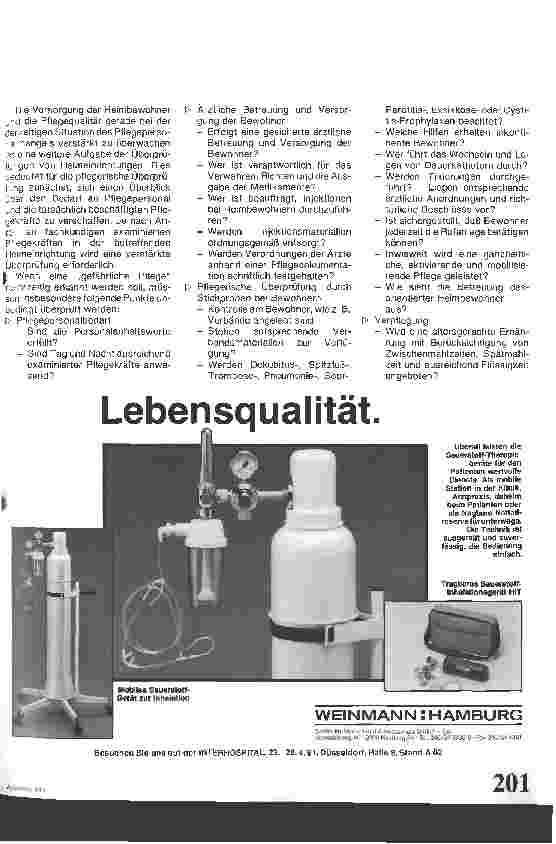 Vorschauseite 3: Durchführung des Heimgesetzes