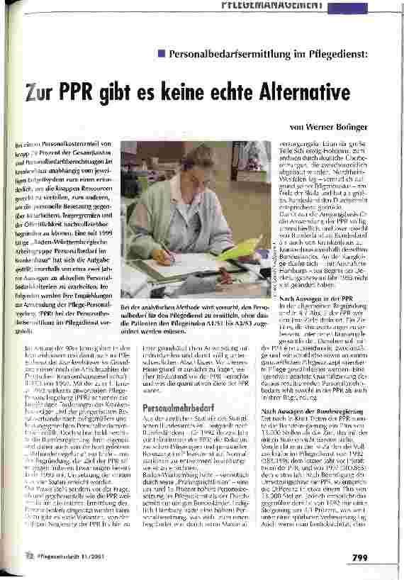 Vorschauseite 1: Zur PPR gibt es keine echte Alternative