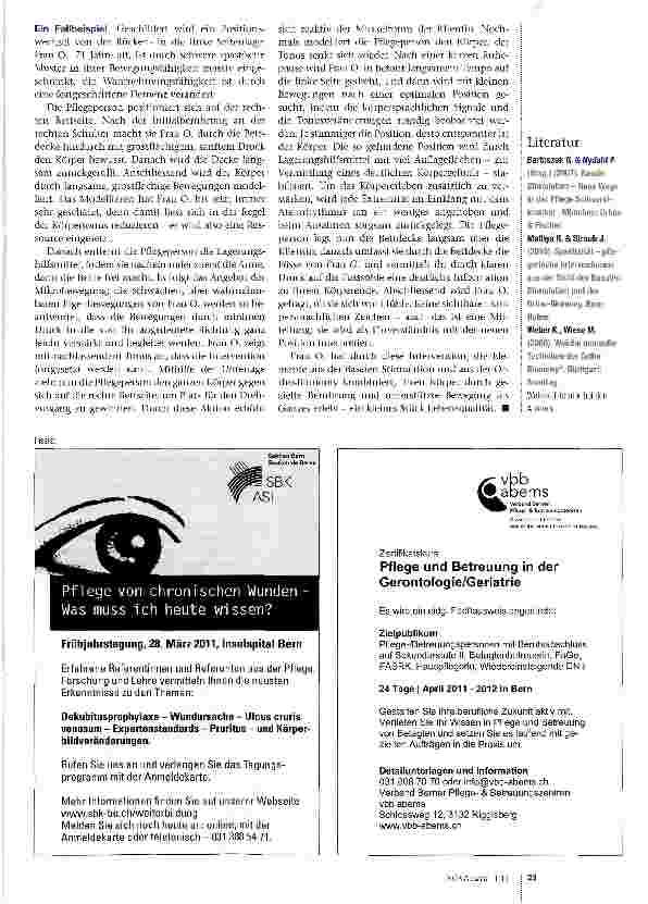 Vorschauseite 3: Bewegung erleben trotz Spastizität