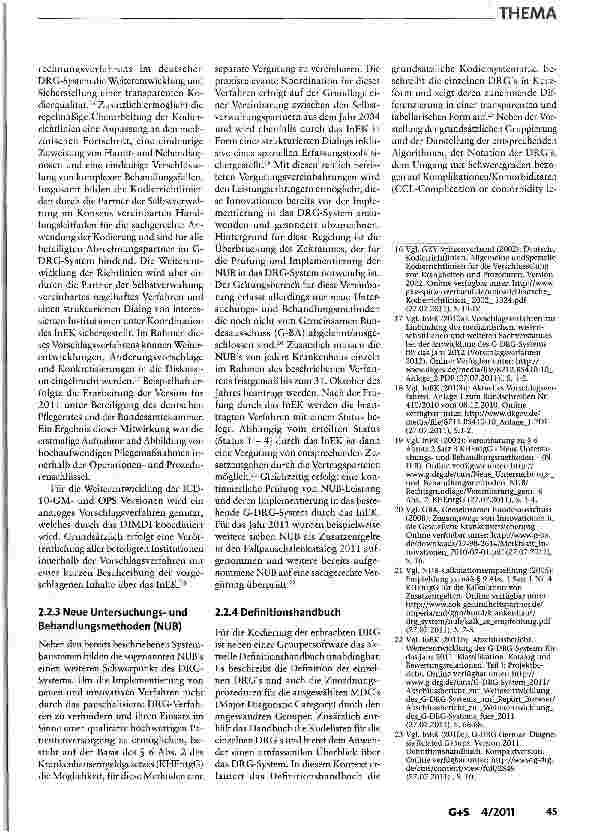 Vorschauseite 4: Sicherung der Finanzierbarkeit stationärer Leistungen durch Prüfung der Korrektheit der Abrechnung im Spannungsfeld des G-DRG-Systems