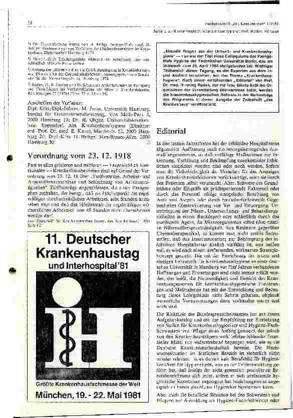 Vorschauseite 3: Kostenvergleich zweier Flächendesinfektions - Verfahren
