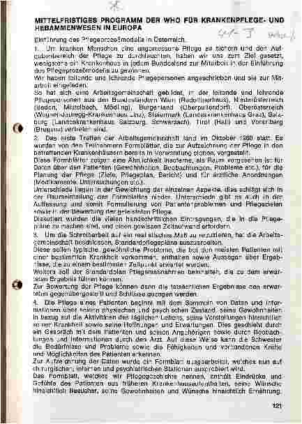 Vorschauseite 1: Mittelfristiges Programm der WHO für Krankenpflegeund Hebammenwesen in Europa