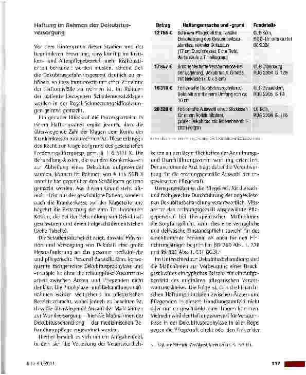 Vorschauseite 2: Haftungsrisiko „Dekubitus -Vermeidung der Inanspruchnahme durch strategische Interventionen