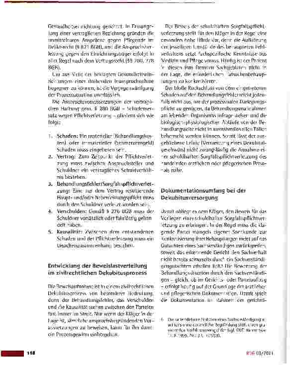 Vorschauseite 3: Haftungsrisiko „Dekubitus -Vermeidung der Inanspruchnahme durch strategische Interventionen