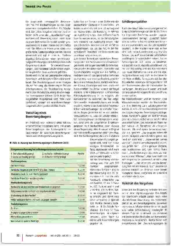 Vorschauseite 5: Kompetenzerfassung bei selbstorganisiertem Lernen