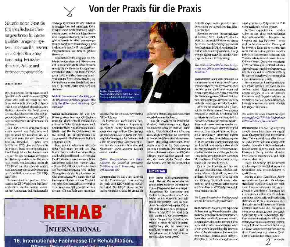 Vorschauseite 1: Von der Praxis für die Praxis