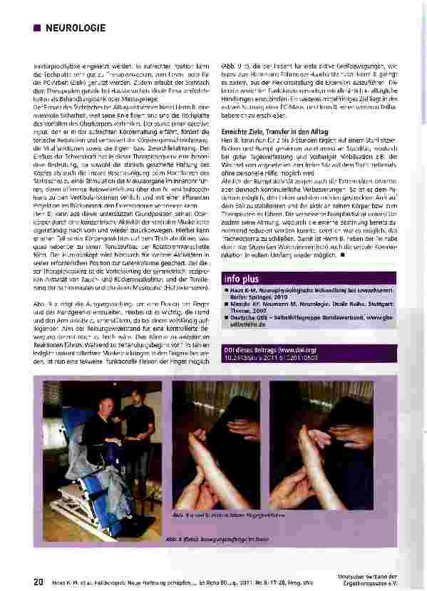 Vorschauseite 4: Neue Hoffnung schöpfen -Ergotherapie bei Guillain-Barre-Syndrom (GBS)