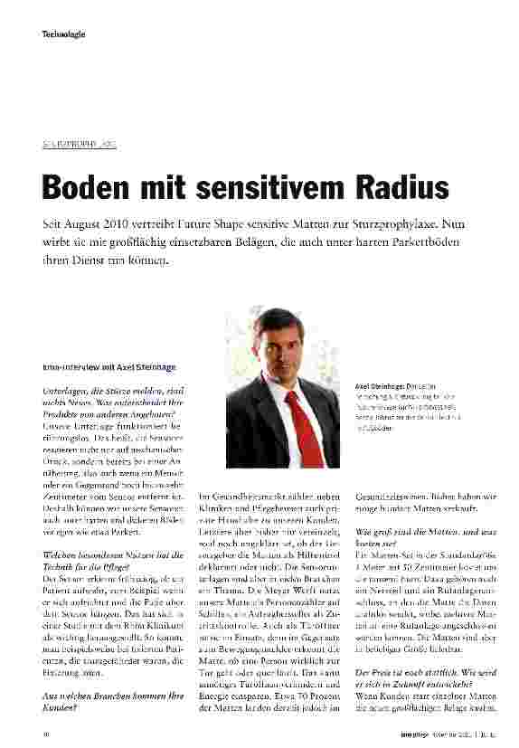 Vorschauseite 1: Boden mit sensitivem Radius