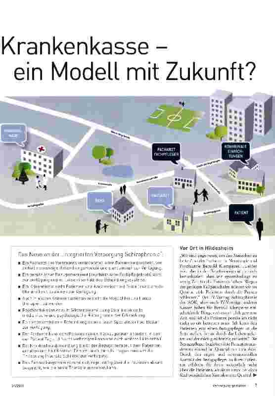 Vorschauseite 2: Industrie und Krankenkasseein Modell der Zukunft?