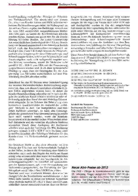 Vorschauseite 4: Bleibt es bei dem Prinzip „Erlaubnis mit Verbotsvorbehalt?