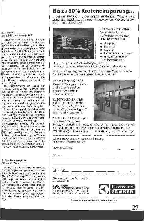 Vorschauseite 2: Altenfürsorge in Dänemark