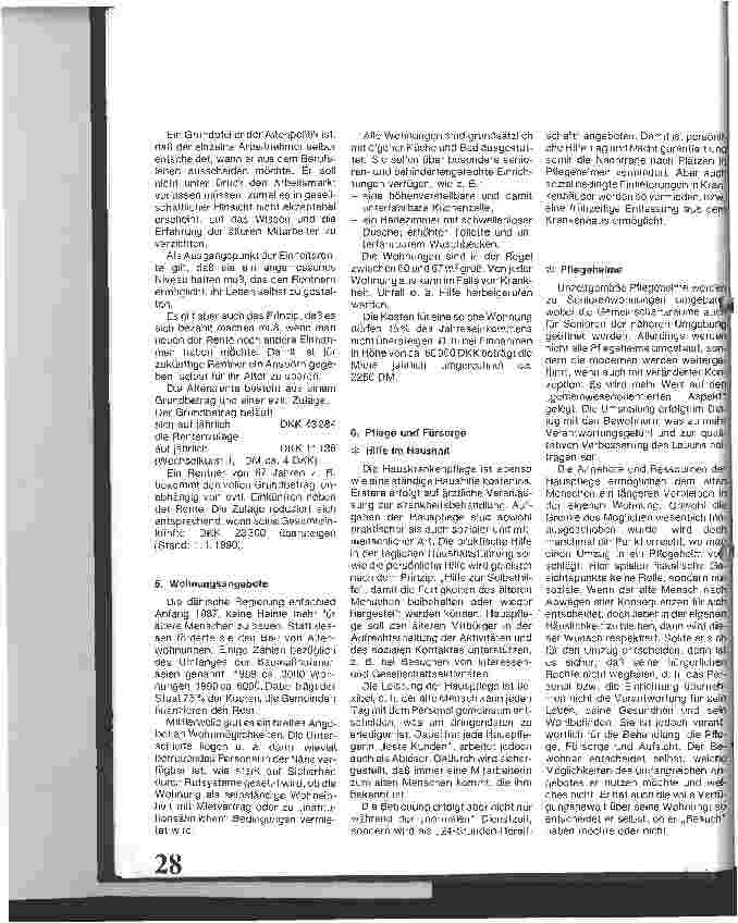 Vorschauseite 3: Altenfürsorge in Dänemark