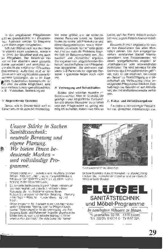 Vorschauseite 4: Altenfürsorge in Dänemark