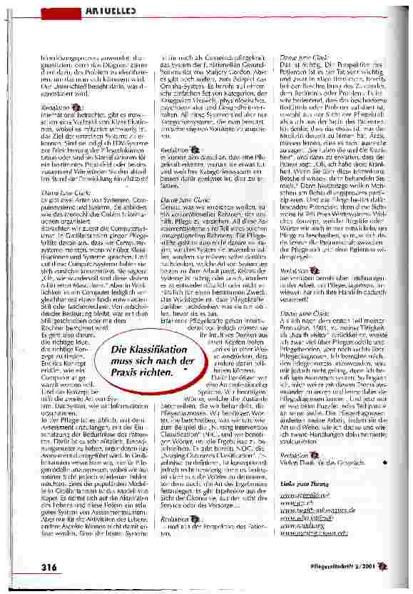 Vorschauseite 2: Interview mit Dame June Clark