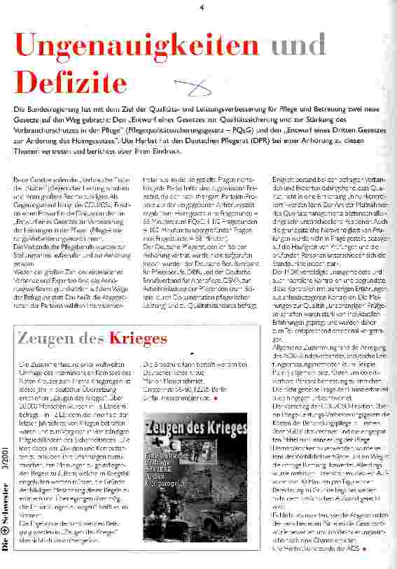 Vorschauseite 1: Ungenauigkeiten und Defizite