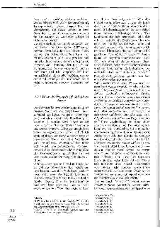 Vorschauseite 5: Hoffnungslosigkeit und ihre Bedeutung in der Pflege von suizidalen Patienten