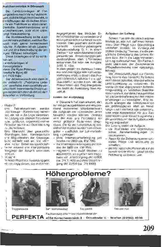 Vorschauseite 4: Leiterschulung in Dänemark