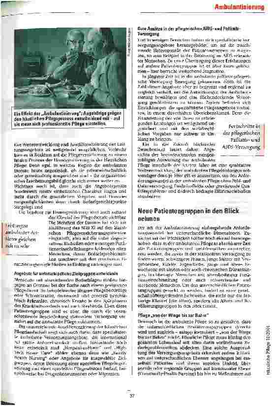 Vorschauseite 2: Höchste Zeit für neue Konzepte Alle Signale im Gesundheitssystem stehen auf ambulant vor stationär