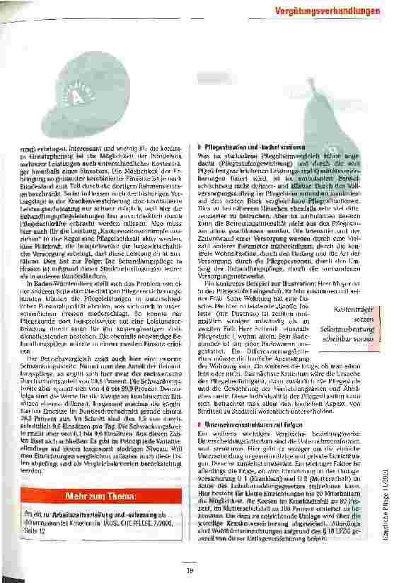 Vorschauseite 4: Der Vergleich hinkt Laut BSG eignet sich bei Vergütungsverhandlungen der Preisvergleich stationärer Einrichtungen