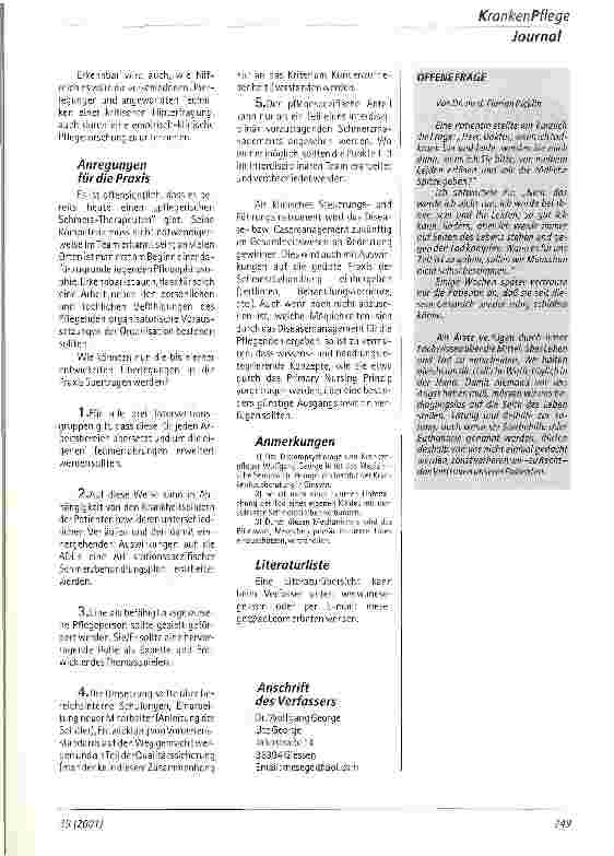 Vorschauseite 5: Schmerzen durch Krankenpflege lindern