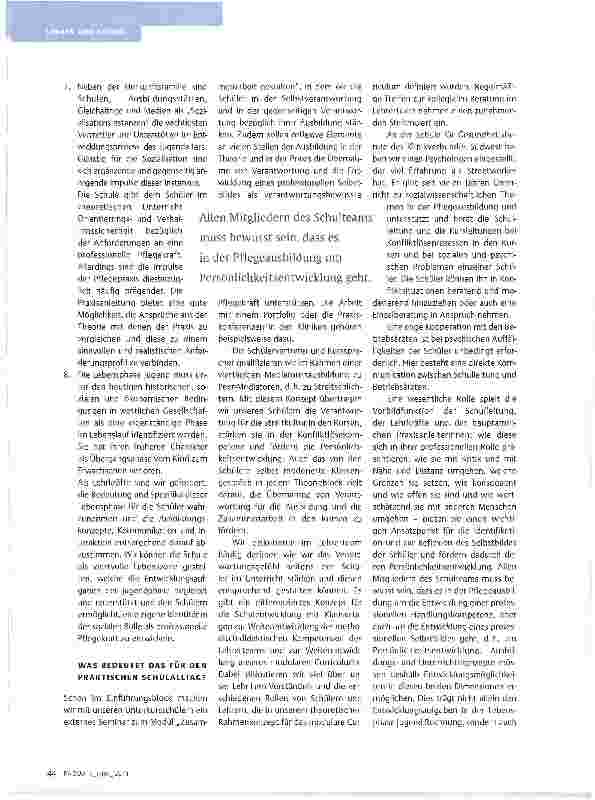 Vorschauseite 4: SCHULE ALS WERTVOLLE LEBENSZONE GESTALTEN
