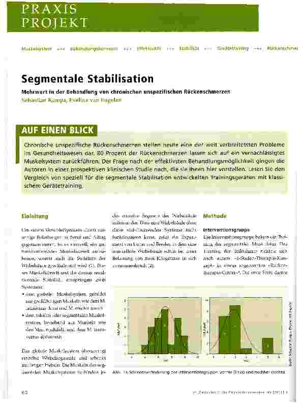 Vorschauseite 1: Segmentale Stabilisation