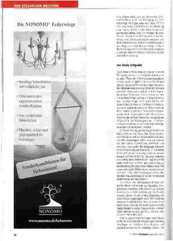 Vorschauseite 2: Informiert entscheiden auch beim Stillen