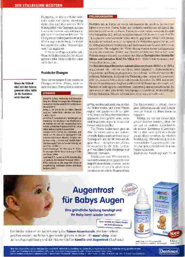 Vorschauseite 4: Informiert entscheiden auch beim Stillen