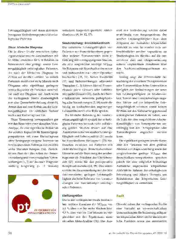 Vorschauseite 4: Der onkologische Patient