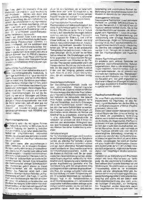 Vorschauseite 3: Die Versorgung psychisch Kranker. Zum Umgang mit psychisch Kranken 3. Folge