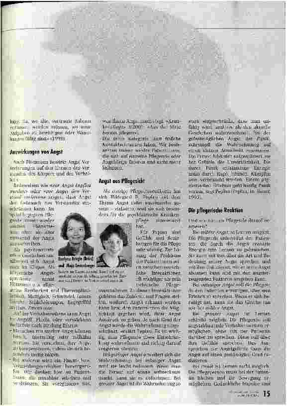 Vorschauseite 2: Angst erkennen und lindern