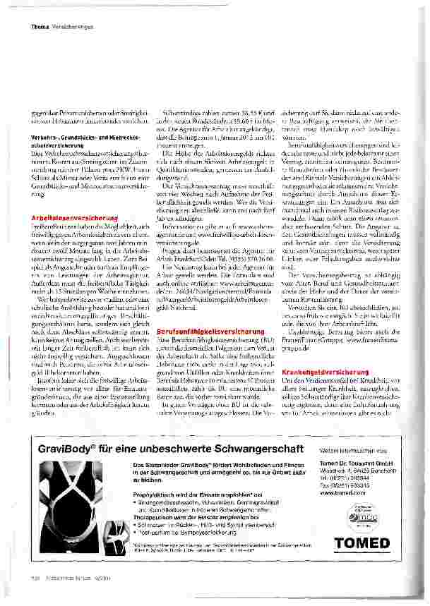 Vorschauseite 4: Ohne geht es nicht: Versicherungen