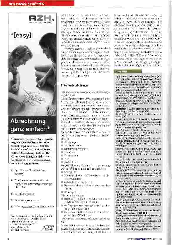 Vorschauseite 3: Dammschutz zwischen Tun und Lassen