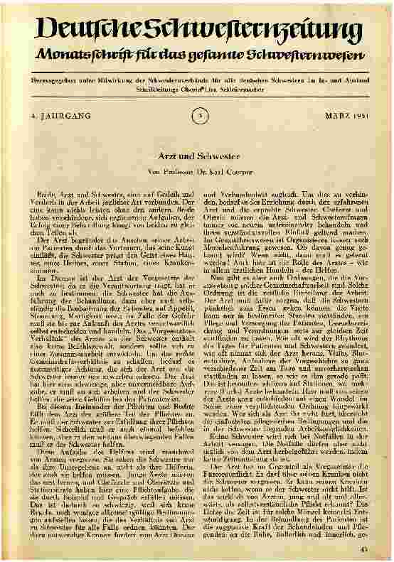 Vorschauseite 1: Arzt und Schwester