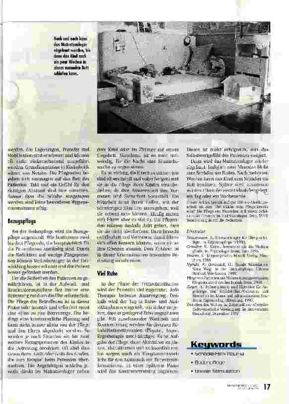Vorschauseite 4: Pflege auf dem Matratzenlager