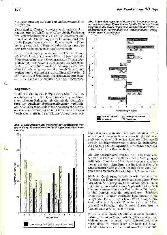 Vorschauseite 3: Pilotprojekt Qualitätssicherung in Krankenhäusern Schleswig-Holsteins (III)